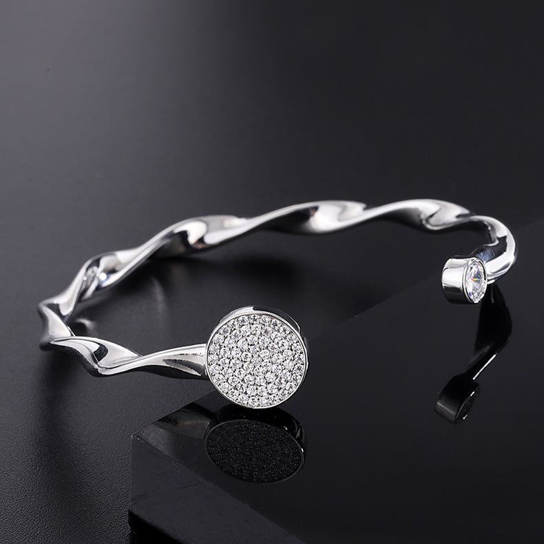 Möbius Bracelet Open Wave Bracelet Light Luxury Delicate Bracelet