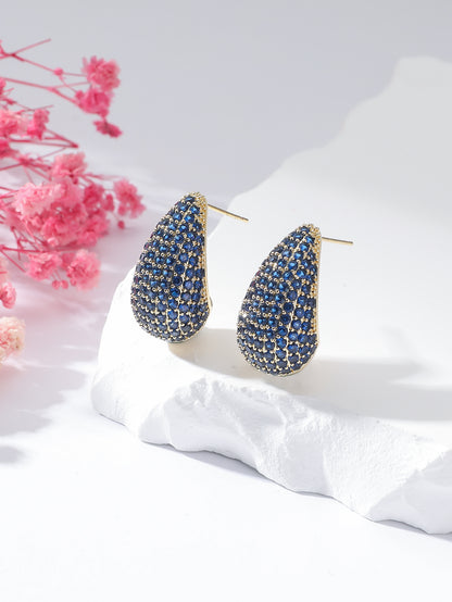 PopTopping Stylish Drops and Diamonds Earrings