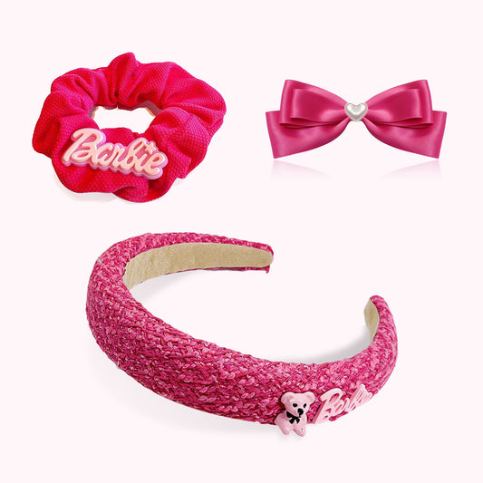 Poptopping Barbie Style Headdress 3 Piece Set