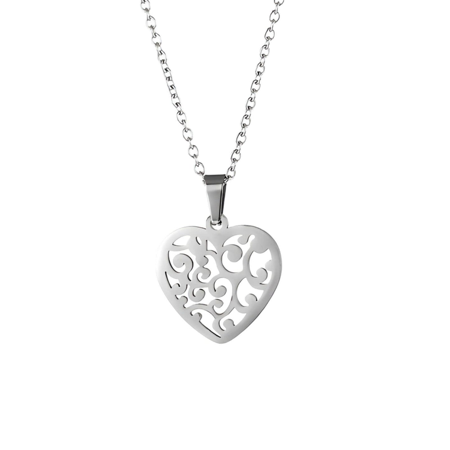 PopTopping Heart Pendant Necklace For Women Mother's Day Necklaces For Mom Mother Birthday Anniversary